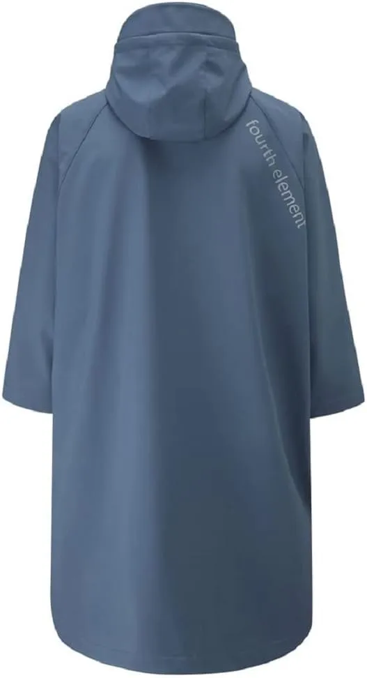 Fourth Element Storm All Weather Poncho, Blue, Small