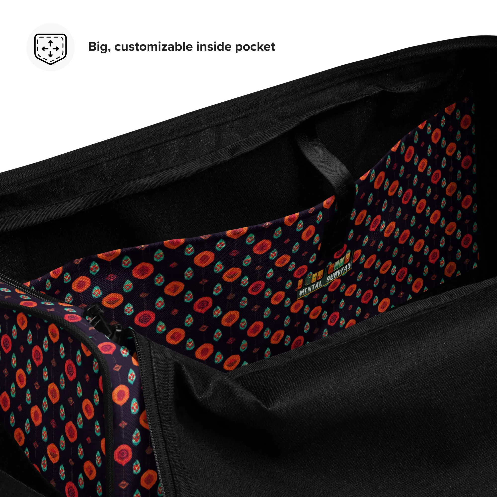 Free Spirited Flora Duffle bag