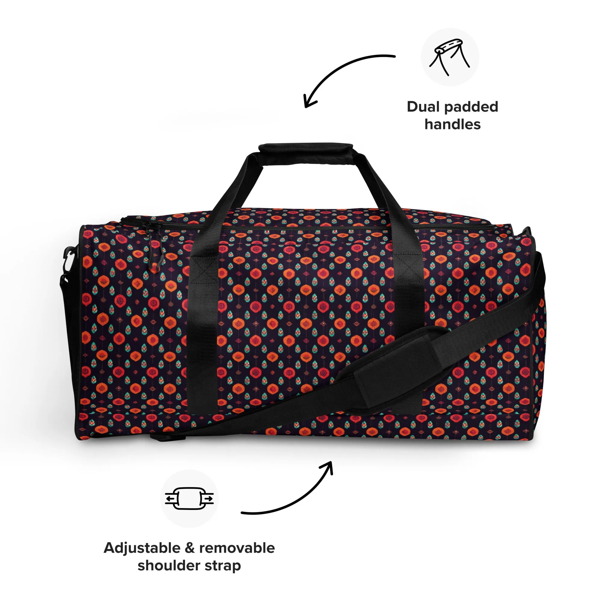 Free Spirited Flora Duffle bag