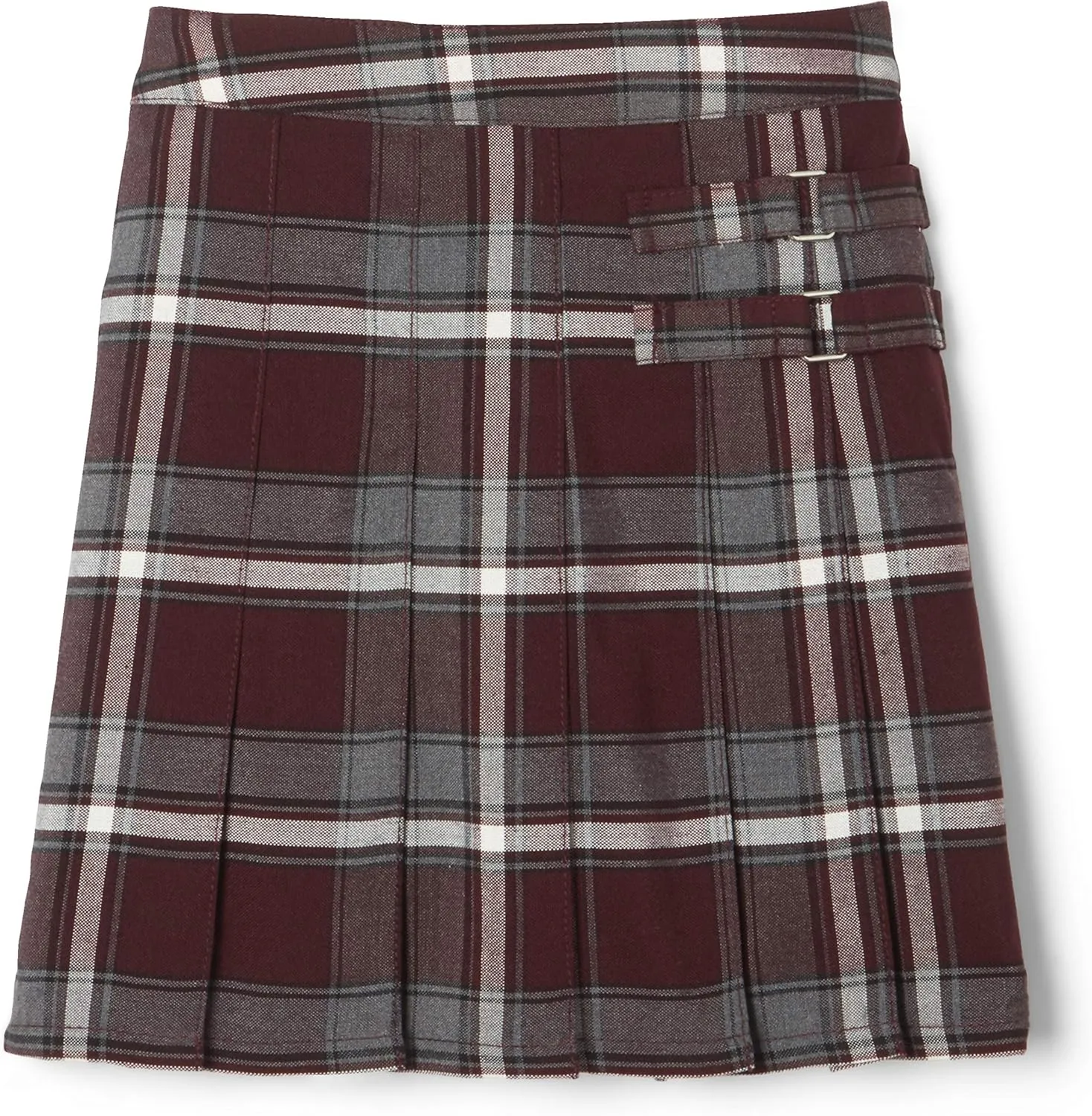 French Toast Girls' Adjustable Waist Pleated-Front Two-tab Scooter