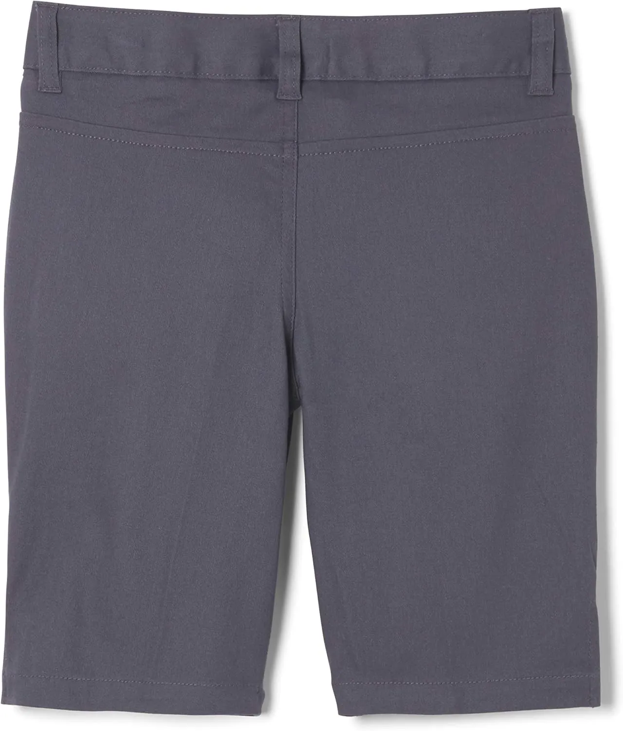 French Toast Girls' Adjustable Waist Stretch Twill Bermuda Short