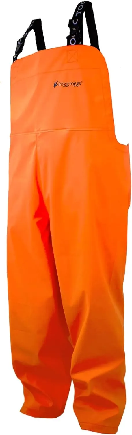FROGG TOGGS Men's WayPoint Angler Waterproof, Durable Bibs with 4-Way Stretch