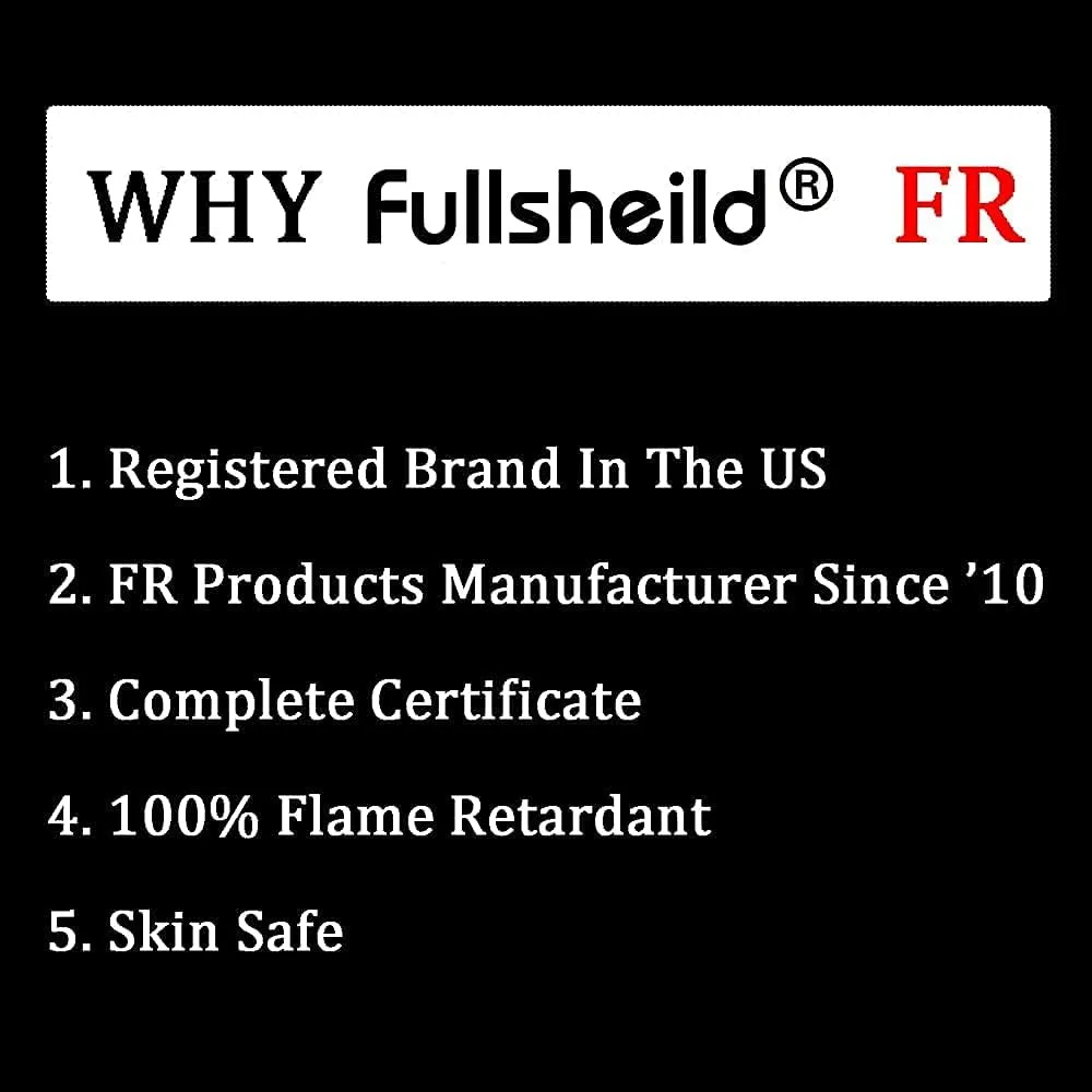 Fullsheild FR Flame Resistant Balaclava Face Mask NFPA2112 CAT2 Cover Hood for Welding Hunting Army Military OneSize