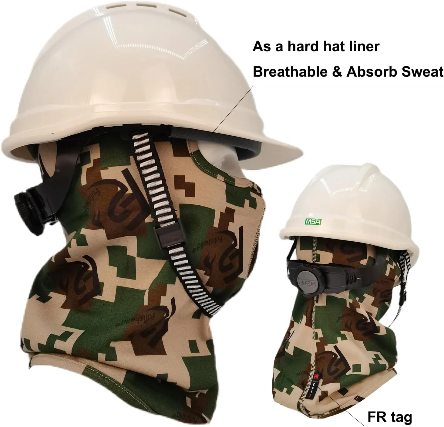 Fullsheild FR Flame Resistant Balaclava Face Mask NFPA2112 CAT2 Cover Hood for Welding Hunting Army Military OneSize