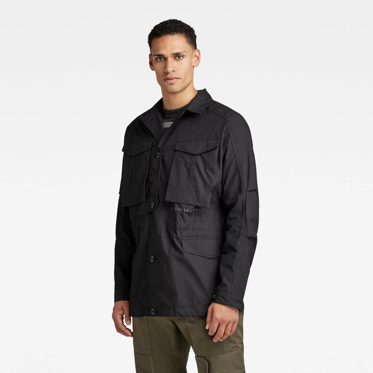 G-STAR Men's Field Utility Oversized Jacket