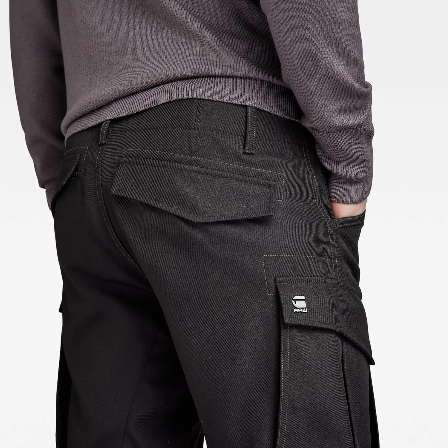 G-STAR RAW Men's Rovic Zip 3D Straight Tapered Fit Cargo