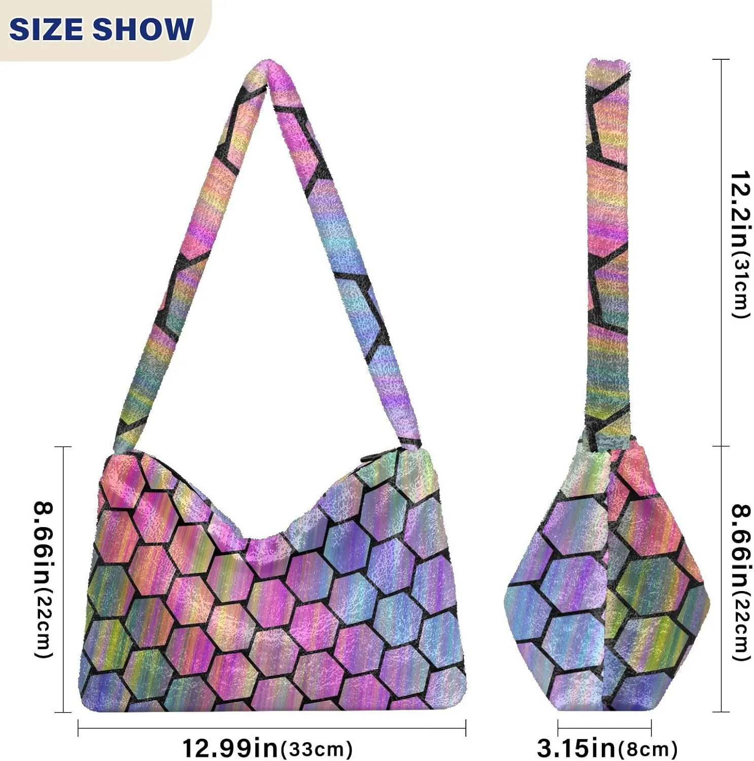 GAIGEO Strawberry Shoulder Handbags, Women Handbag, Purses for Women Shoulder Bag