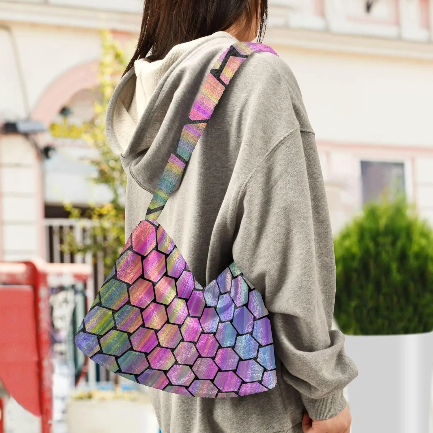 GAIGEO Strawberry Shoulder Handbags, Women Handbag, Purses for Women Shoulder Bag