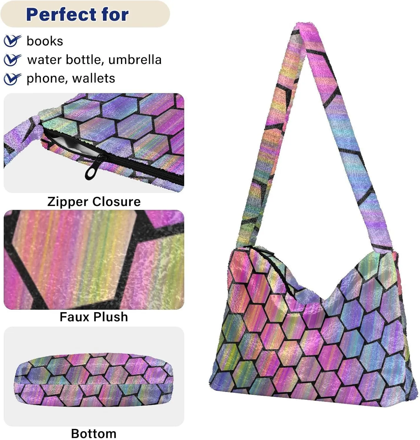 GAIGEO Strawberry Shoulder Handbags, Women Handbag, Purses for Women Shoulder Bag