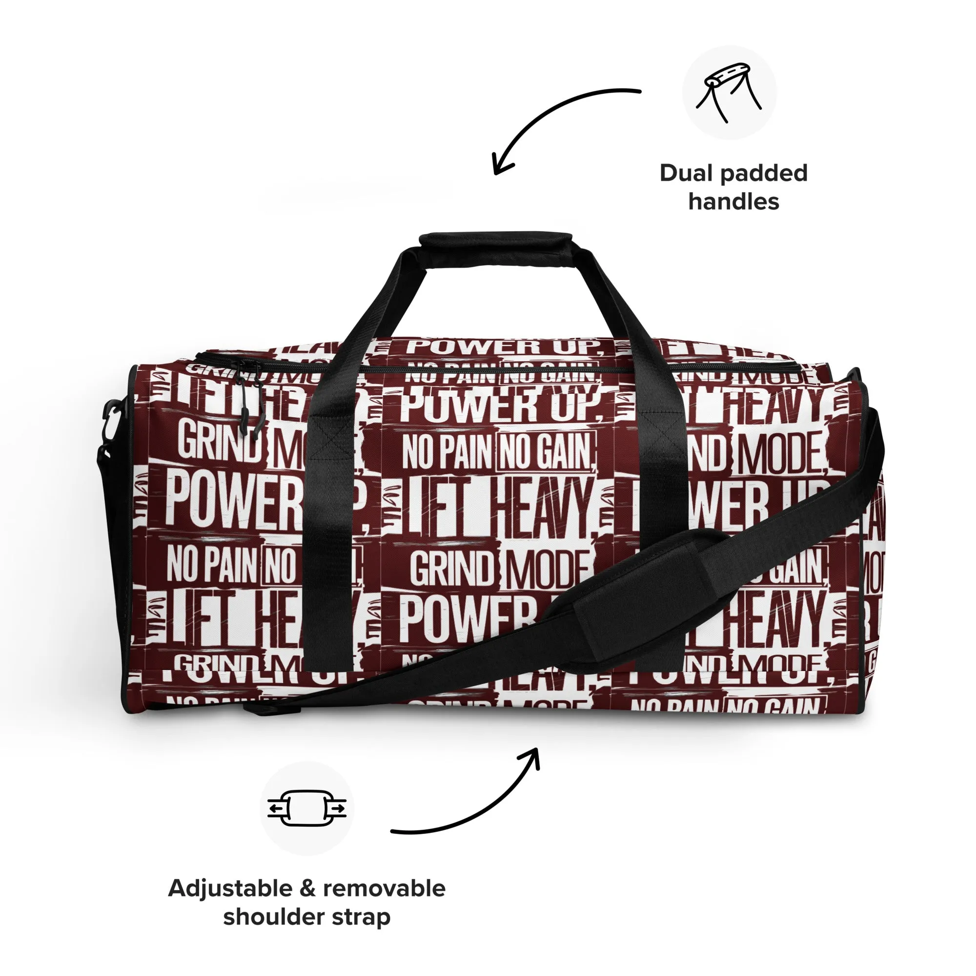 Grind Mode Duffle Bag - Your Fitness Companion
