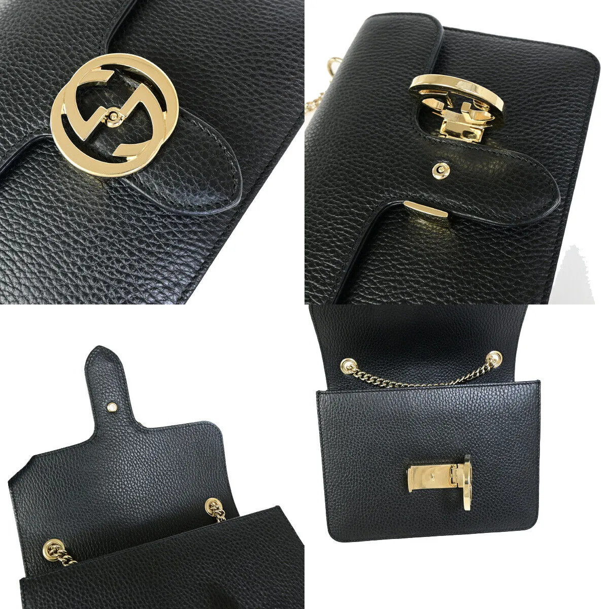 GUCCI Bag Interlocking Shoulder Last-minute sale Durable