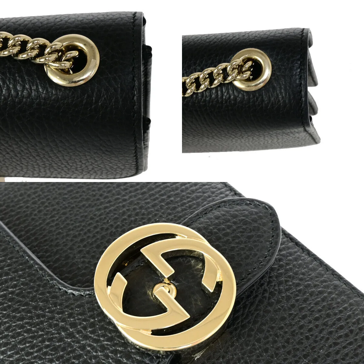 GUCCI Bag Interlocking Shoulder Last-minute sale Durable