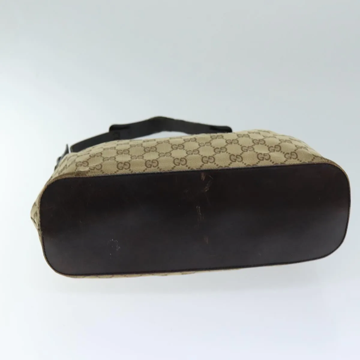 GUCCI GG Canvas Shoulder Bag Beige 106242 73740