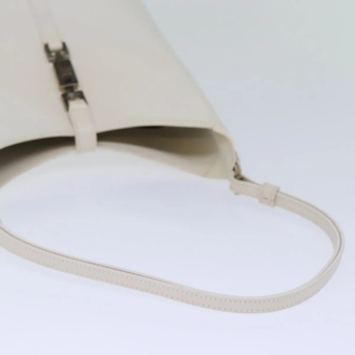 GUCCI Jackie Shoulder Bag Leather White 001 3875 ep4109