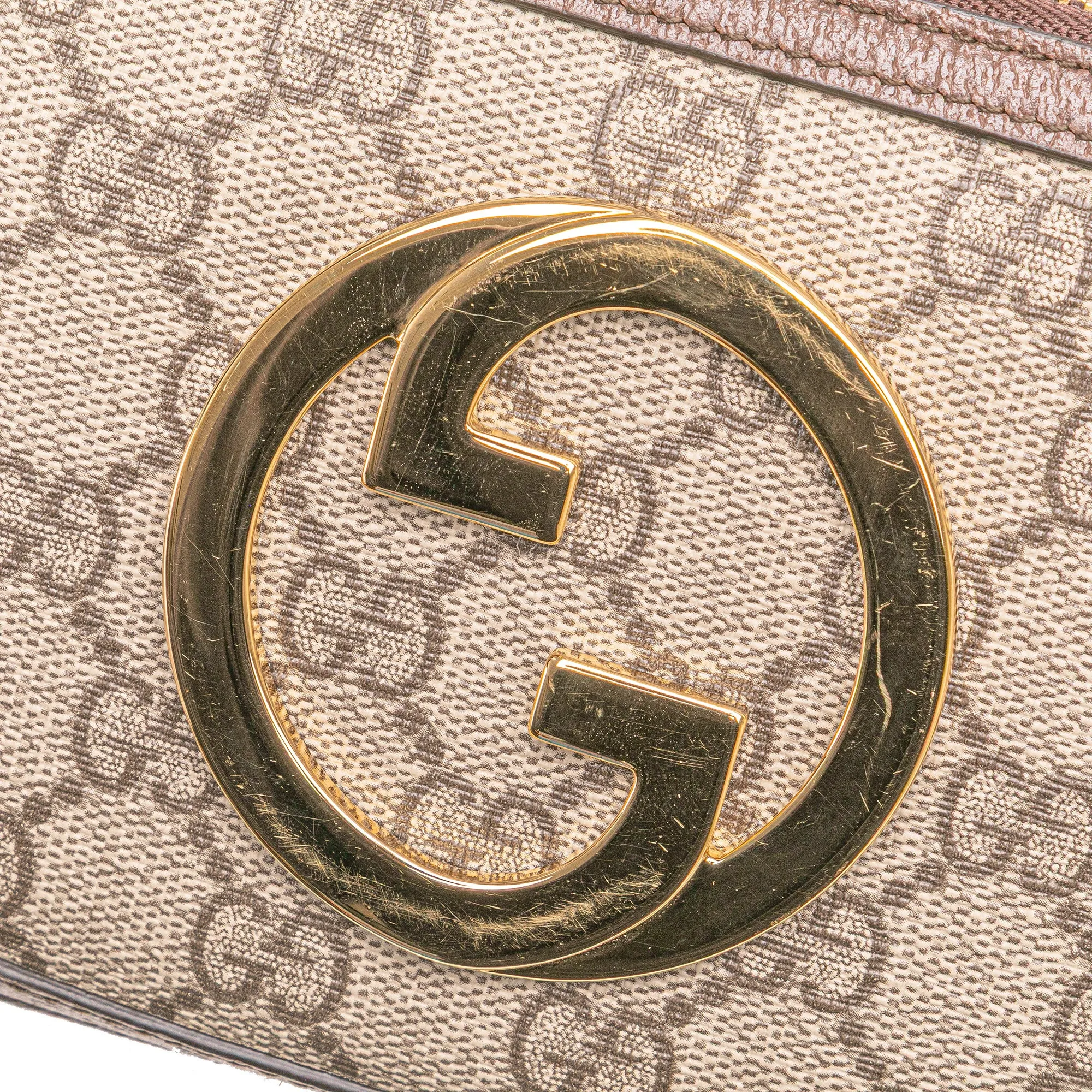 Gucci Mini GG Supreme Blondie Belt Bag
