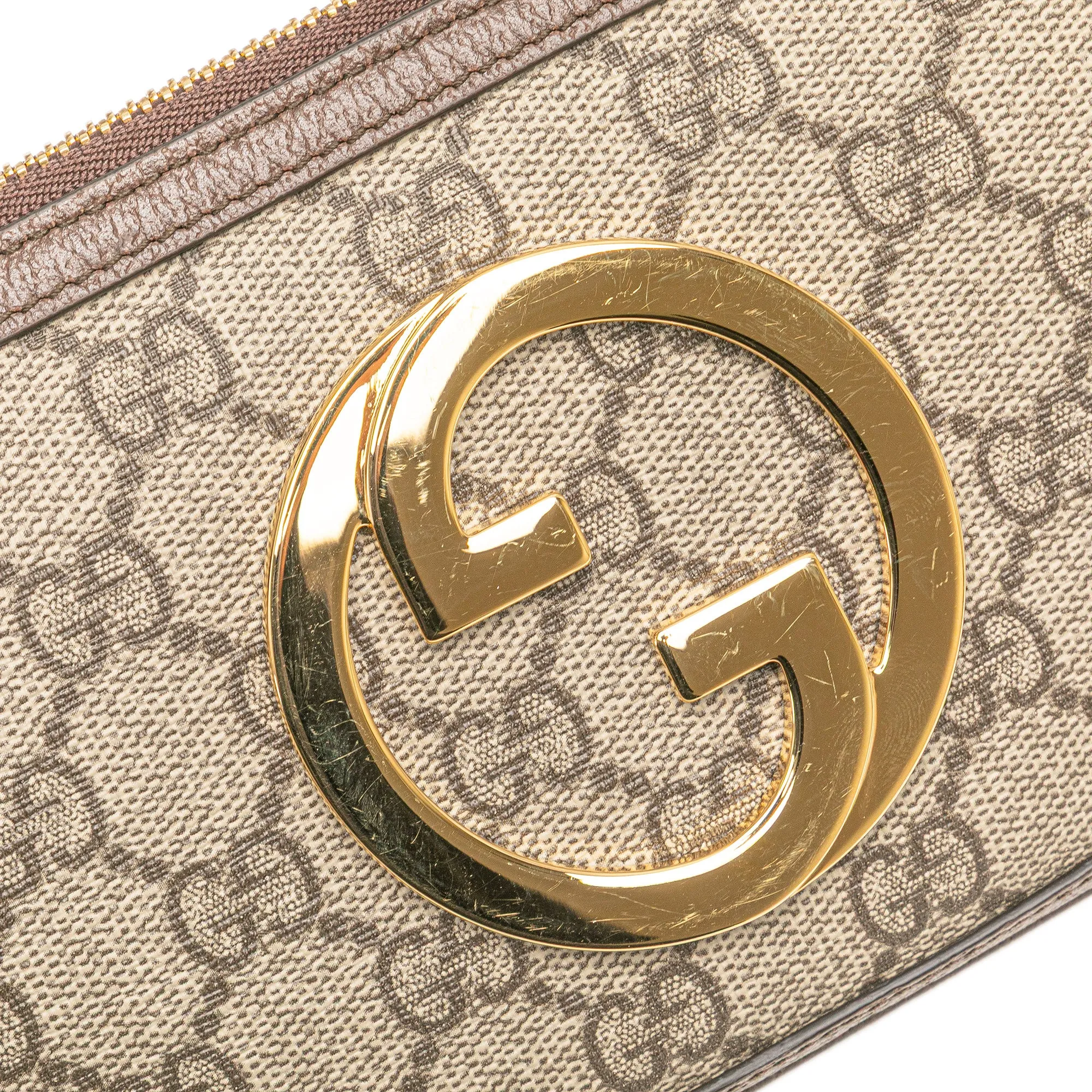 Gucci Mini GG Supreme Blondie Belt Bag