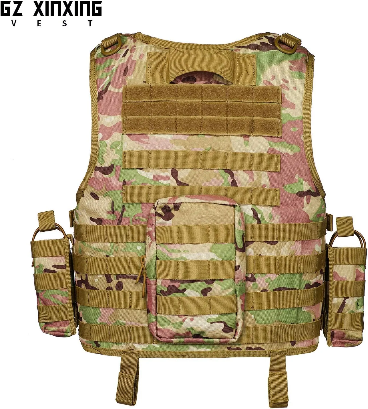 GZ XINXING Black Tactical Airsoft Paintball Vest