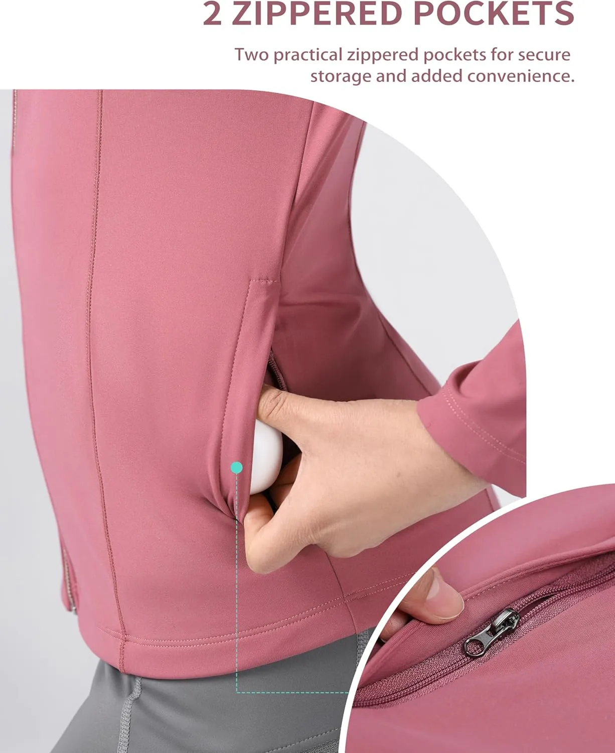 Harrison Howard Women's Lightweight Athletic Jacket With Long-Sleeve and Full Zip Warm Equestrian Horse Riding Jacket