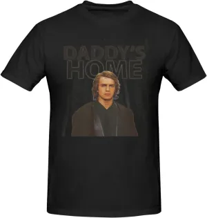 Hayden Music Christensen T-Shirts Men's Shirt Cotton Casual Short Sleeve Fit Summer Crew Neck Tees Black