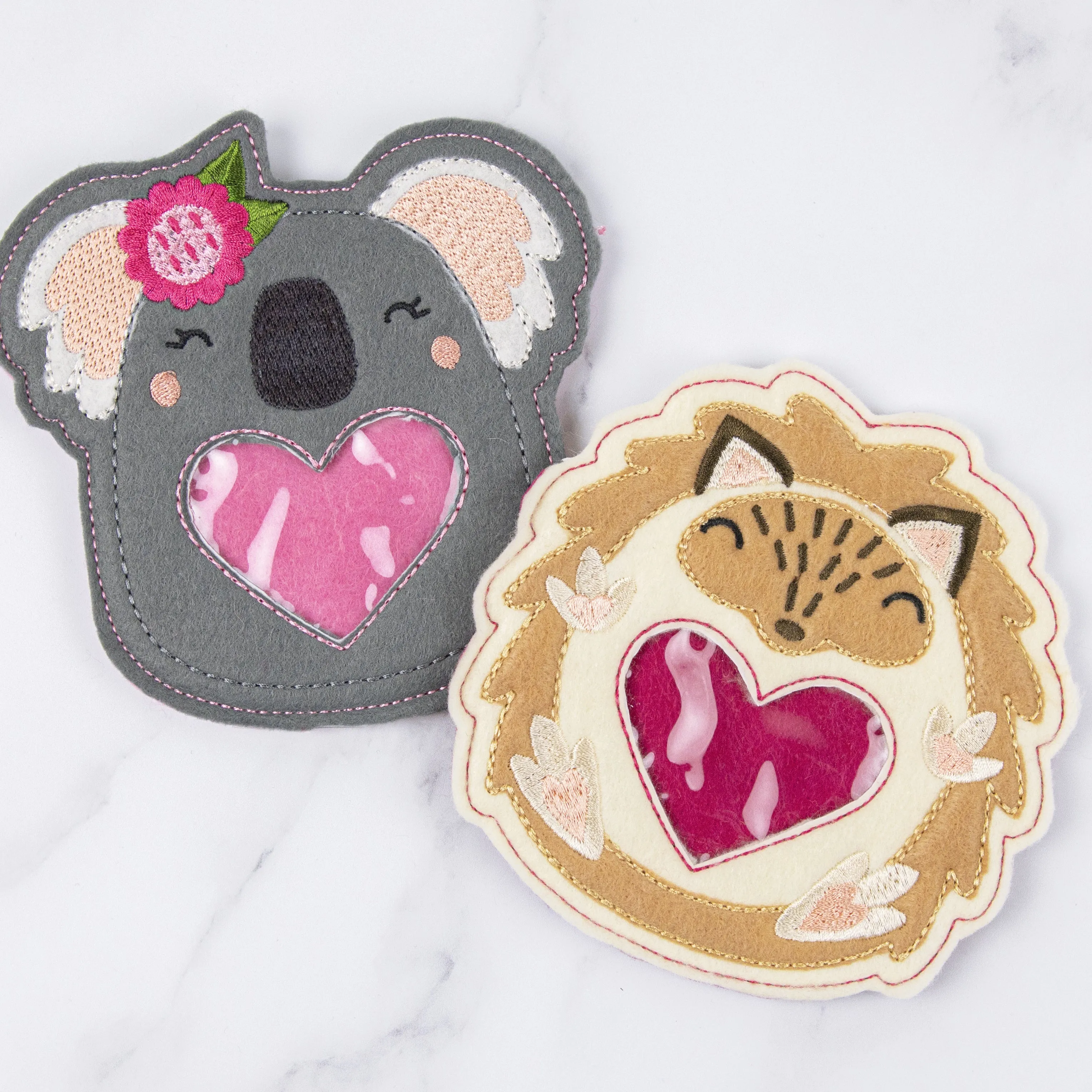 Heart Belly Pouches