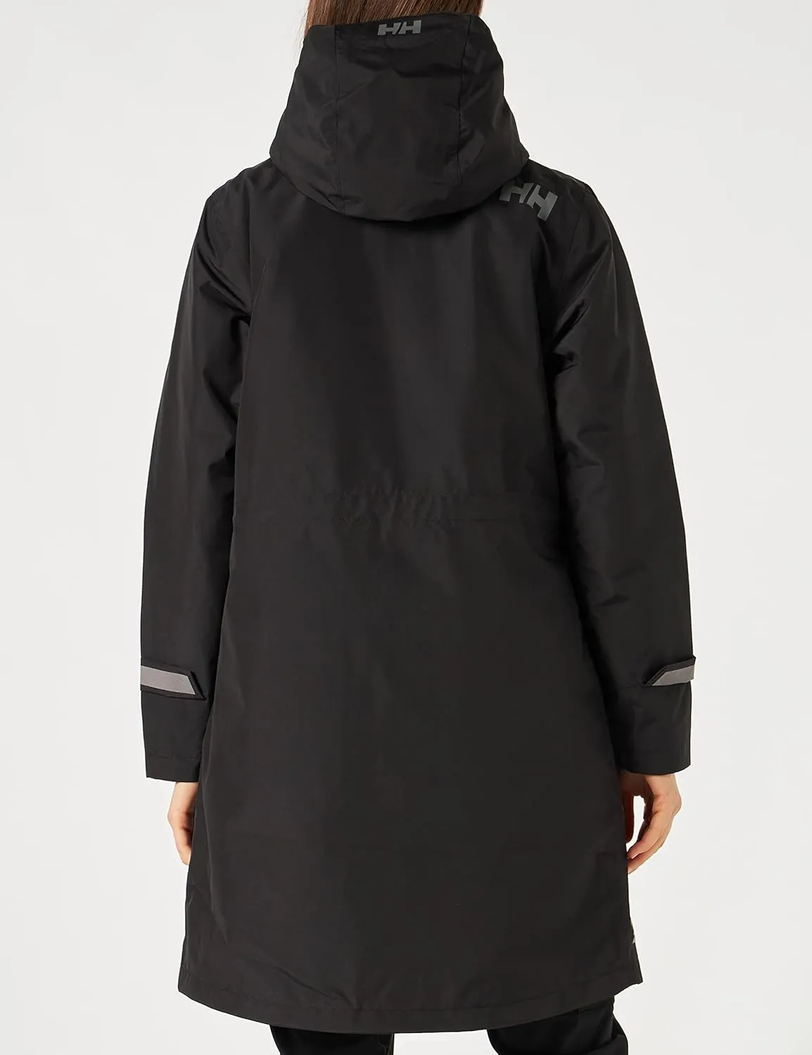 Helly-Hansen Women's Rigging Waterproof Breathable Rain Coat Jacket with Hood