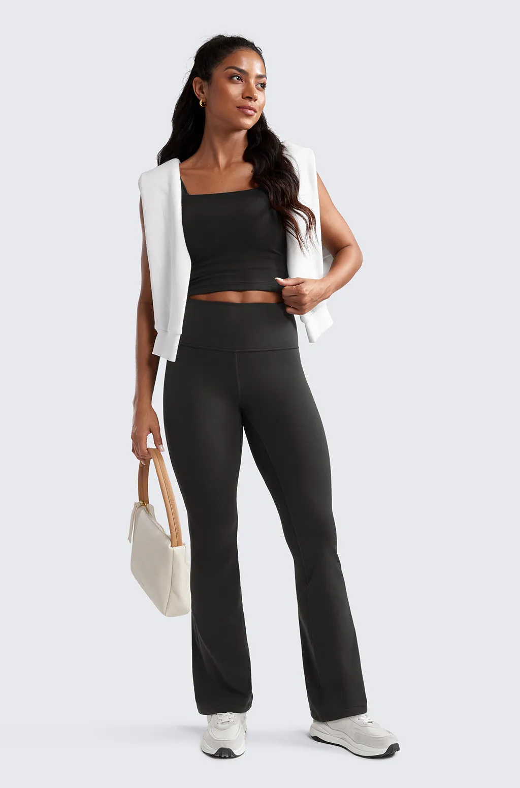 High Waist Flare Leggings 30.5"