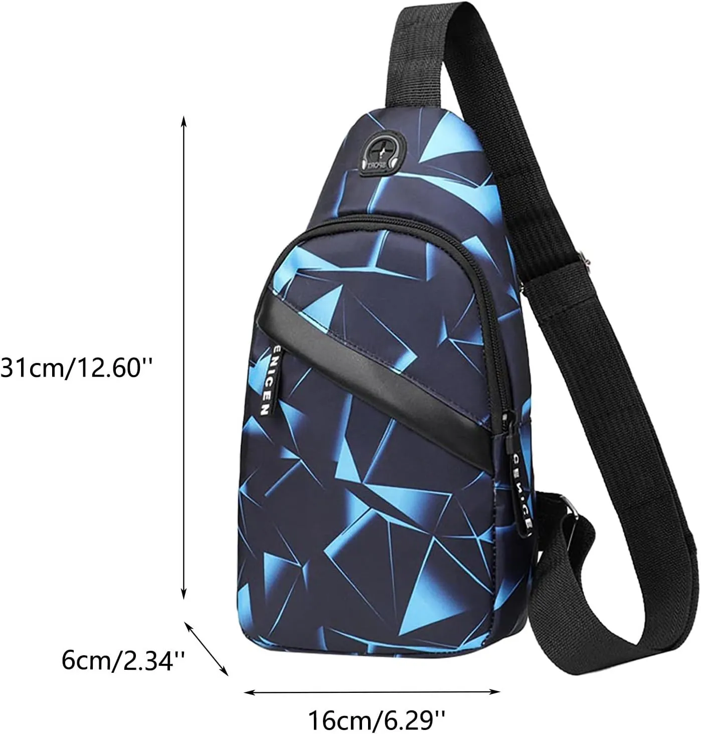 Hiking Backpack for Men Women Shoulder Bags with Zipper Pocket Adjustable Strap Womens Trendy Cute Bag(Red)