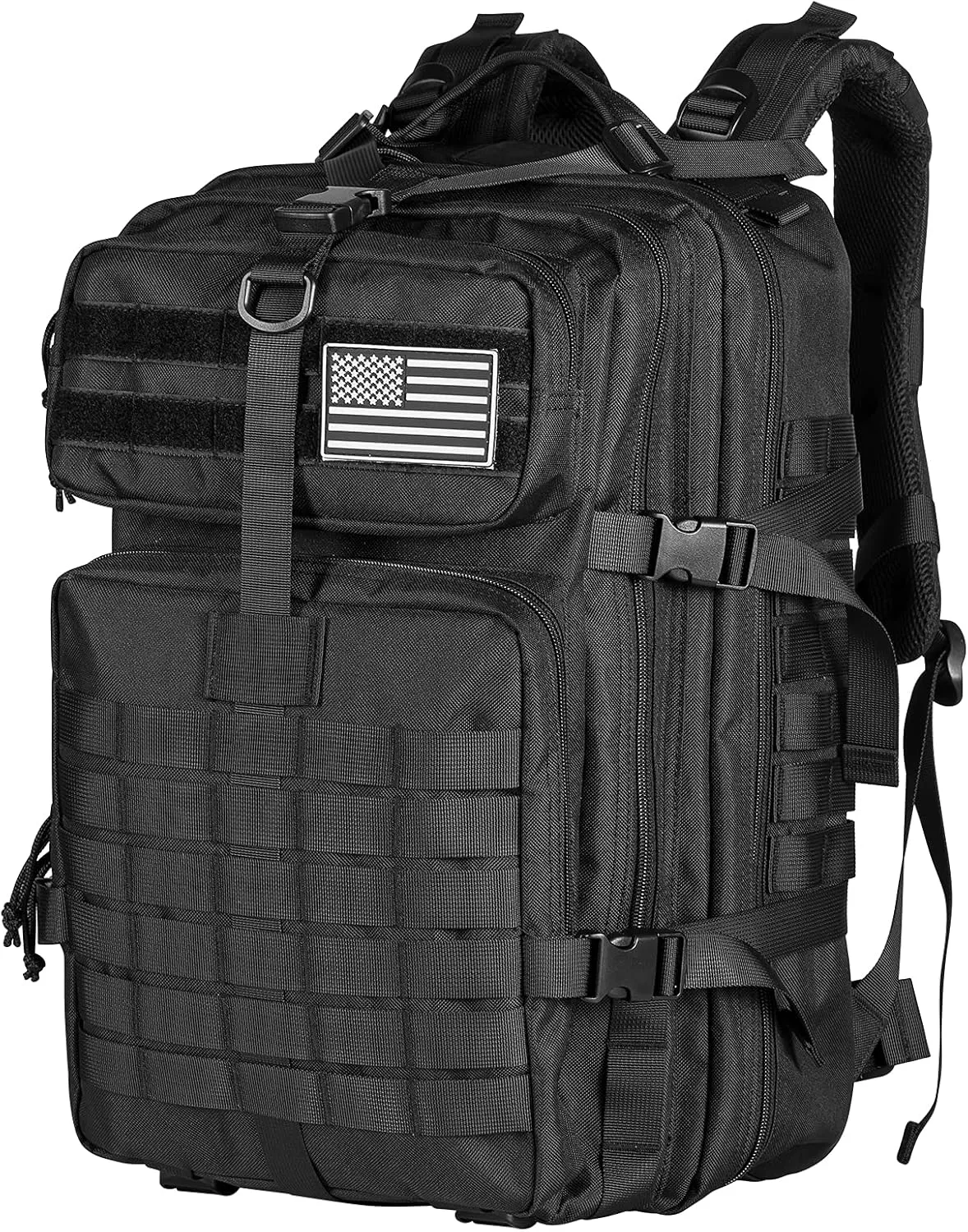 Himal Outdoors Military Tactical Backpack - Large Army 3 Day Assault Pack Molle Bag Rucksack,40L