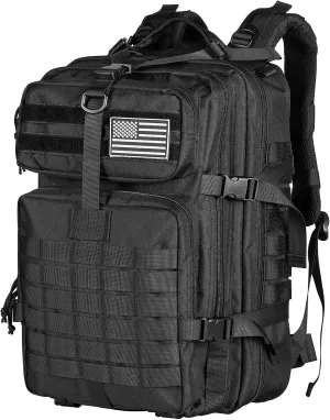 Himal Outdoors Military Tactical Backpack - Large Army 3 Day Assault Pack Molle Bag Rucksack,40L