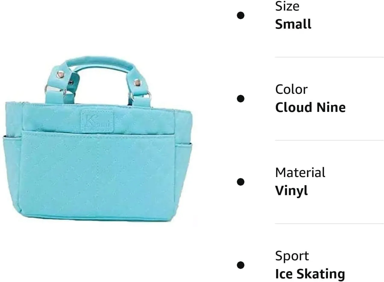 Ice Skate Bag Tote | Skate Bag Organizer with Multi-purpose Pockets | Ideal for Water Bottle, Gloves & Accessories