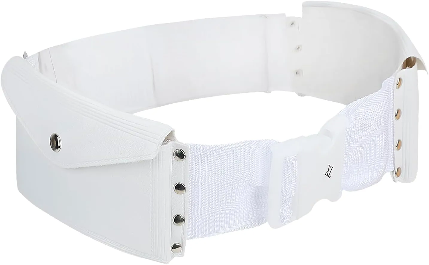 Ihram Belt for Hajj and Umrah Adjustable Waist Belt with 2 Pockets Unisex Arab Muslim Prayer Waist Bag Fanny Pack