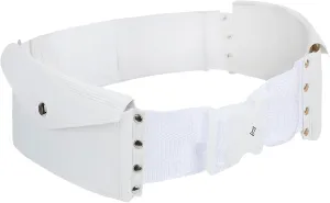 Ihram Belt for Hajj and Umrah Adjustable Waist Belt with 2 Pockets Unisex Arab Muslim Prayer Waist Bag Fanny Pack