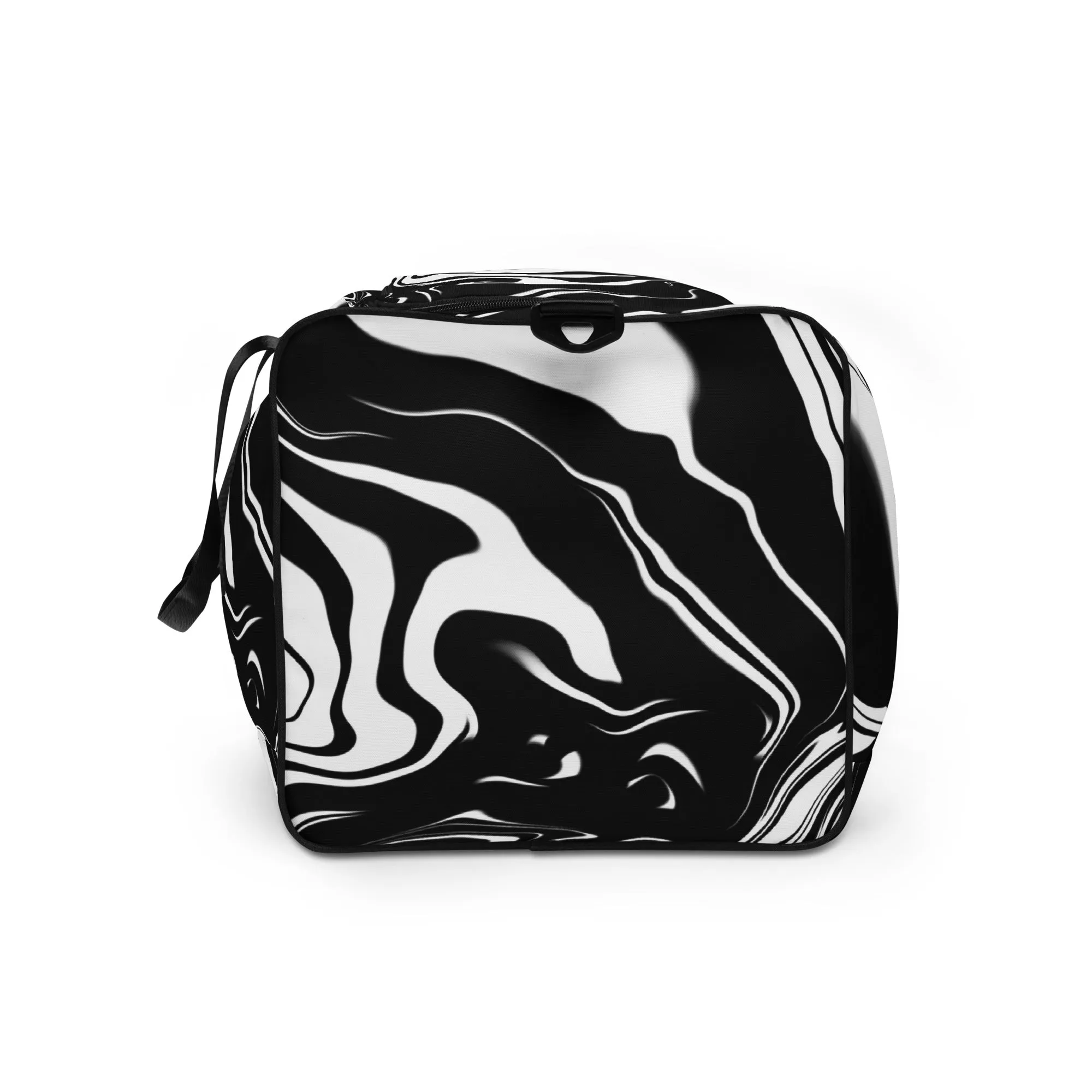 Illusions Psychadelic Black & White Duffle bag