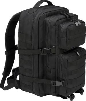 individual Wear Unisex Assault Backpack, Black - Large