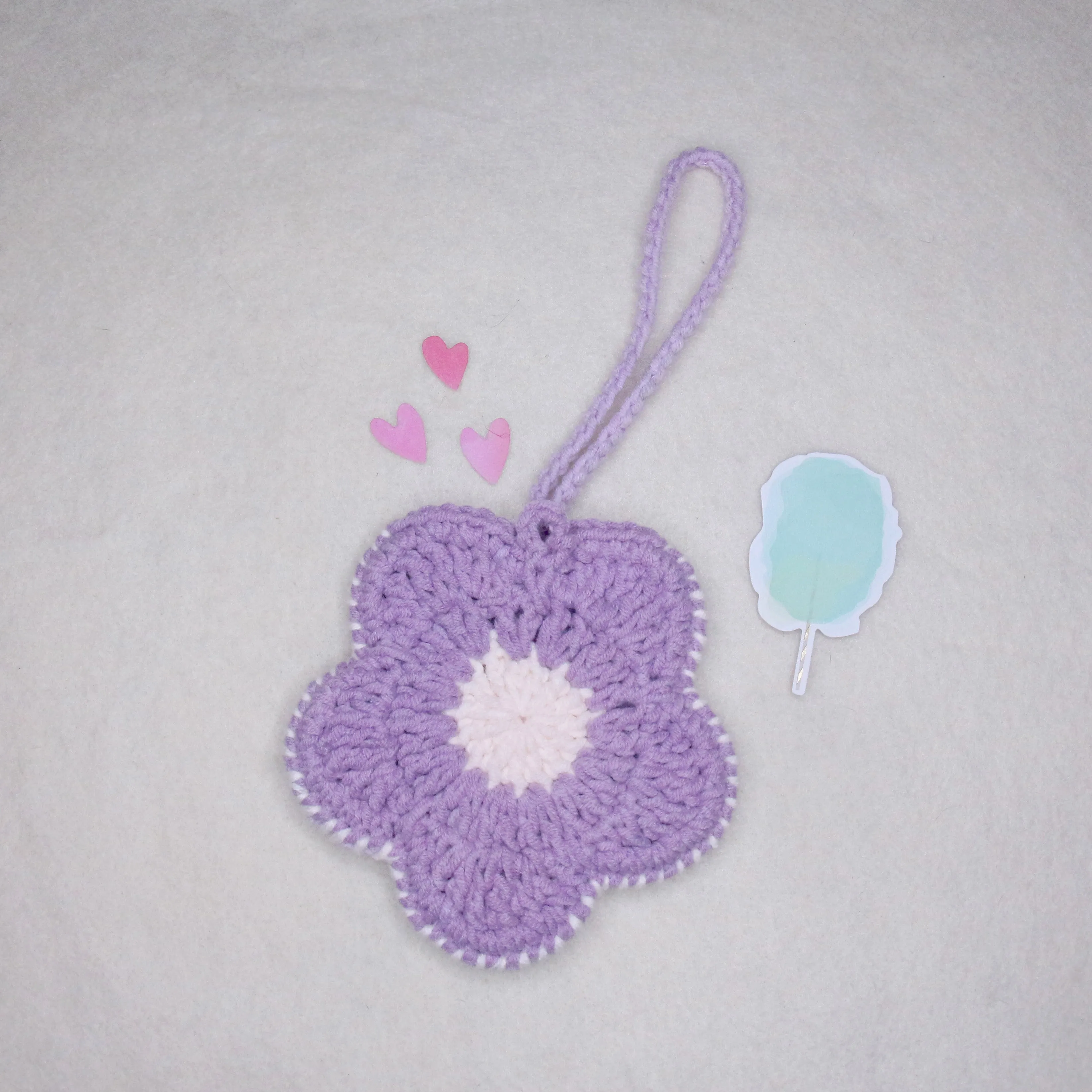 Iris Flower Pouch ( Small)