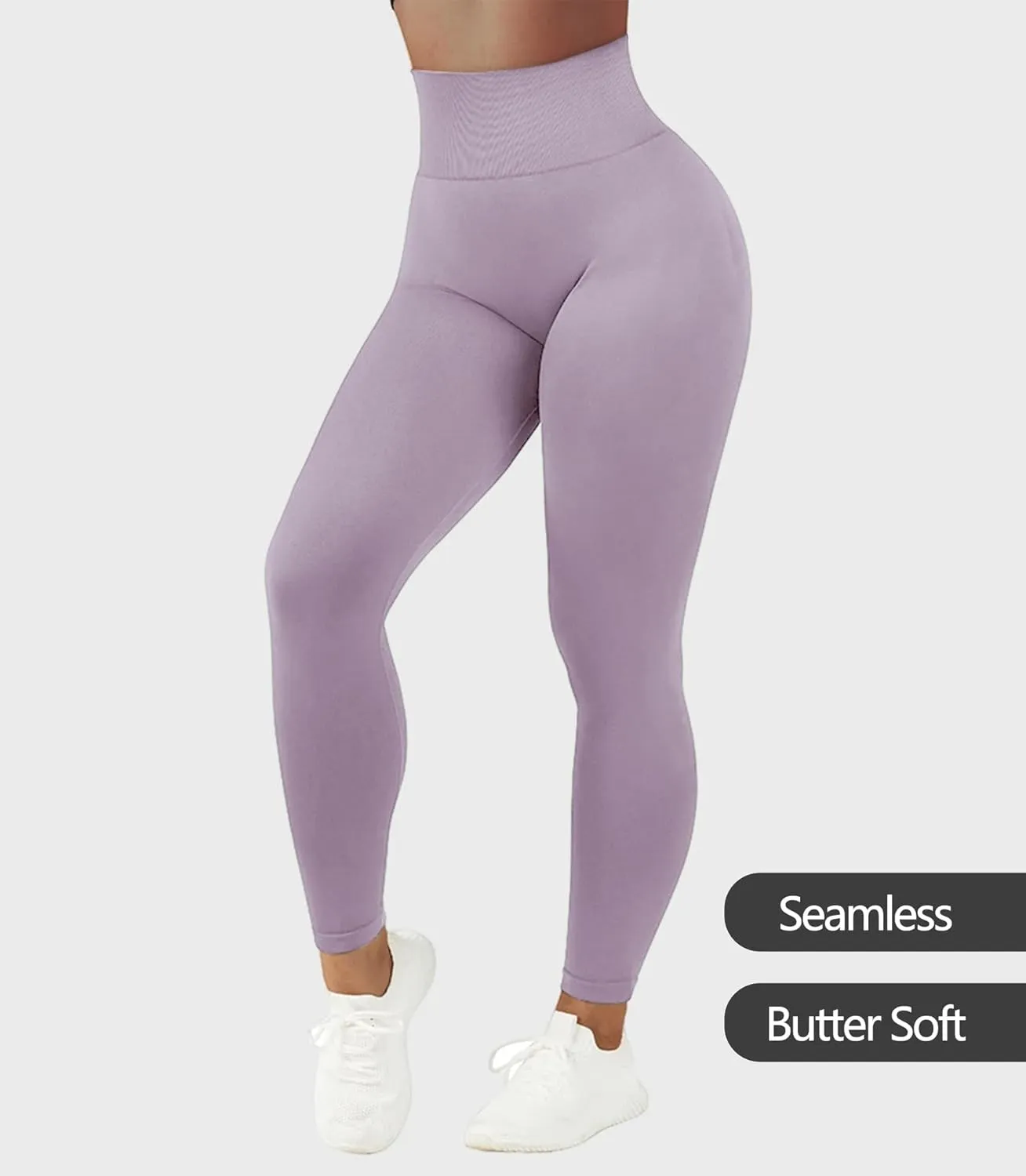 JGS1996 Hidden Scrunch Butt Lifting Leggings for Women Tummy Control High Waisted Workout Gym Seamless Impact Yoga Pants