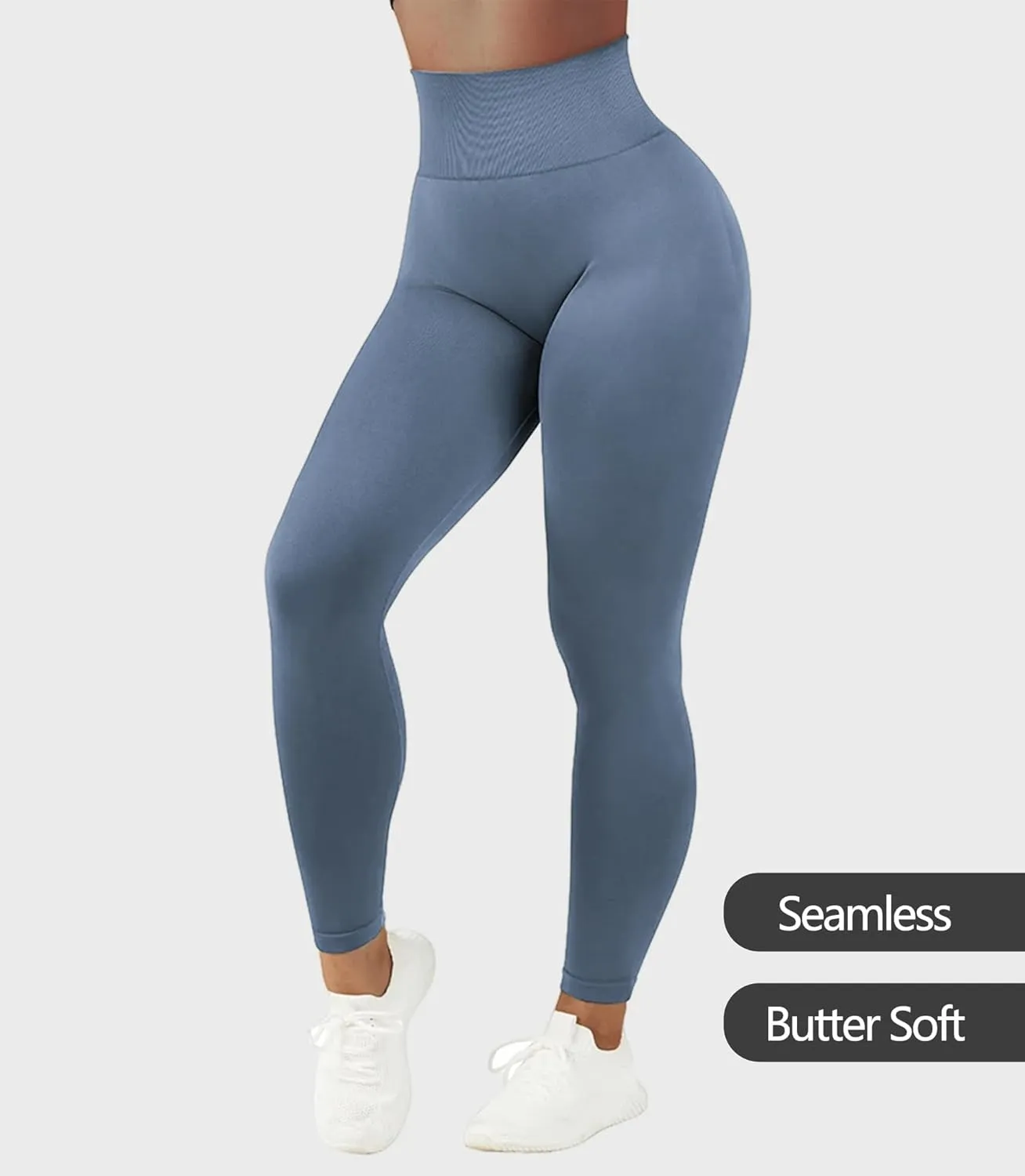 JGS1996 Hidden Scrunch Butt Lifting Leggings for Women Tummy Control High Waisted Workout Gym Seamless Impact Yoga Pants