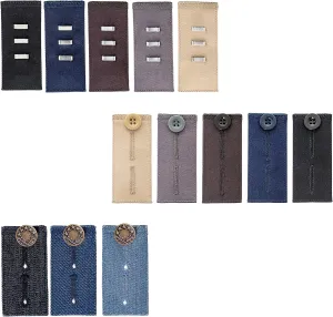 Johnson & Smith Pants Extenders | Cotton Material | Adjustable Waist Extender for Pants