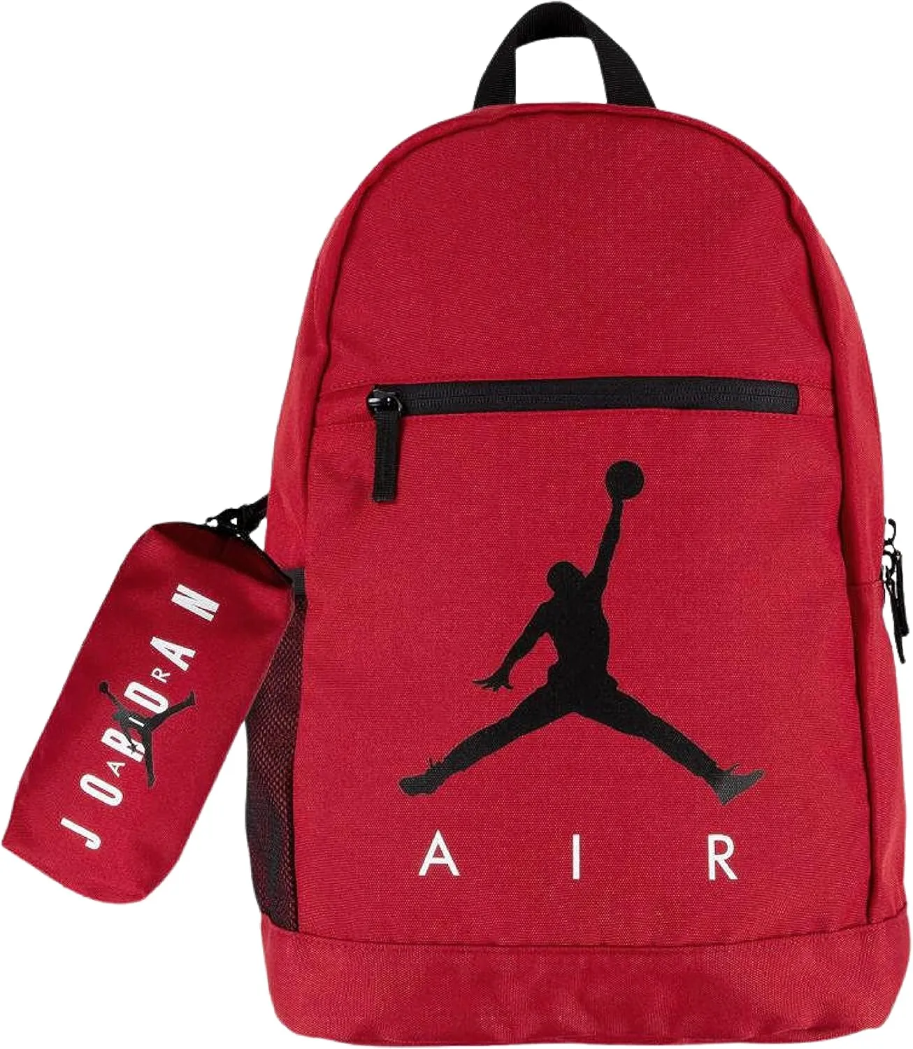 Jordan Unisex Large Pack Bag 2 pc Set Backpack (Red), One Size
