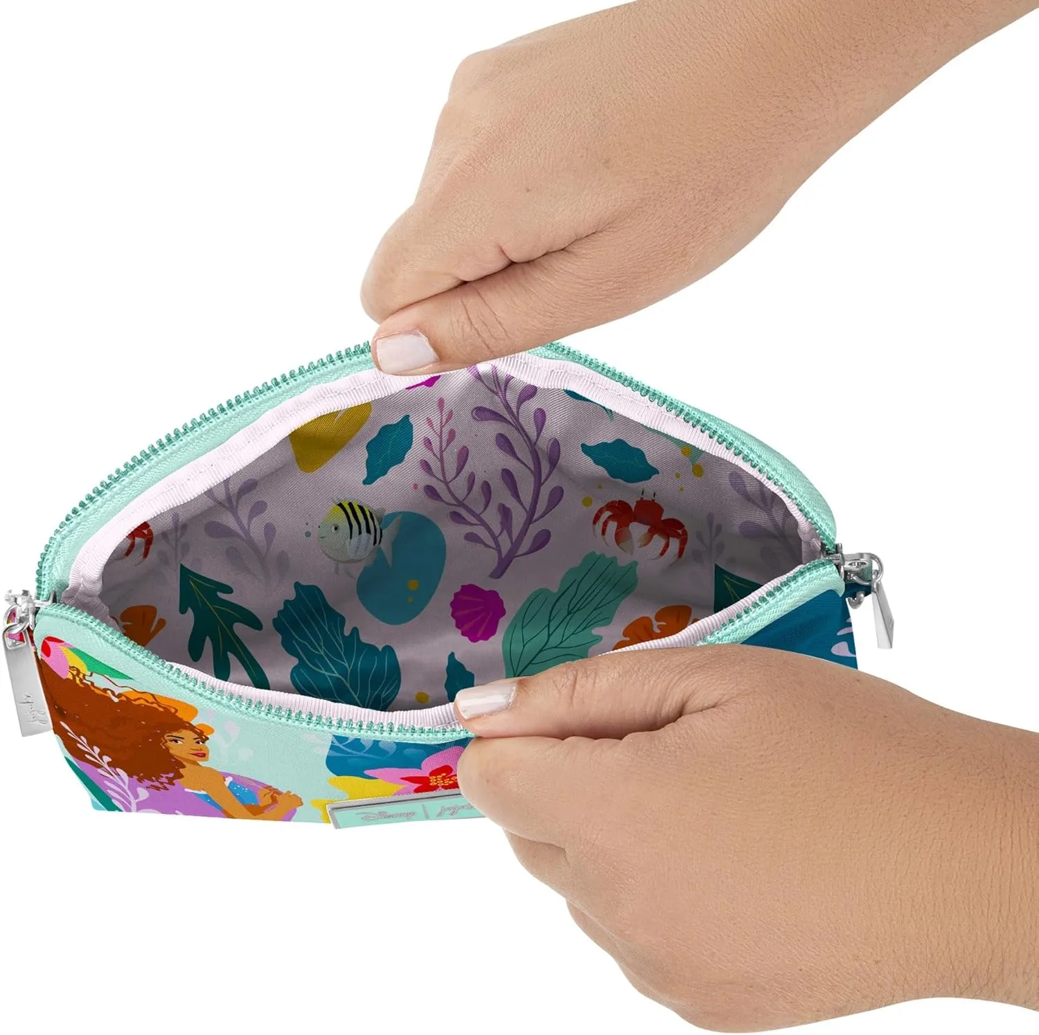 JuJuBe | Be Set Organization Pouches, Pretty Travel Toiletry Bag Set for Women, Stylish Party Clutch or Handbag