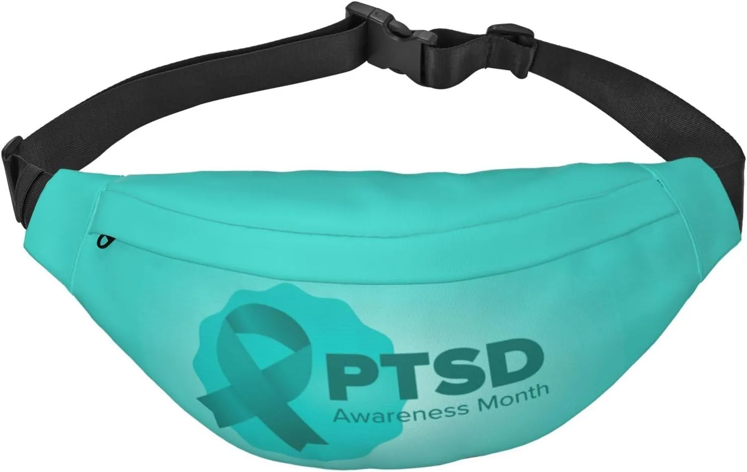 June Is Ptsd Awareness Month Unisex Fashion Sporty Multi-Purpose Crossbody Bags Waist Bag With Adjustable Strap For Outdoors Running Cycling