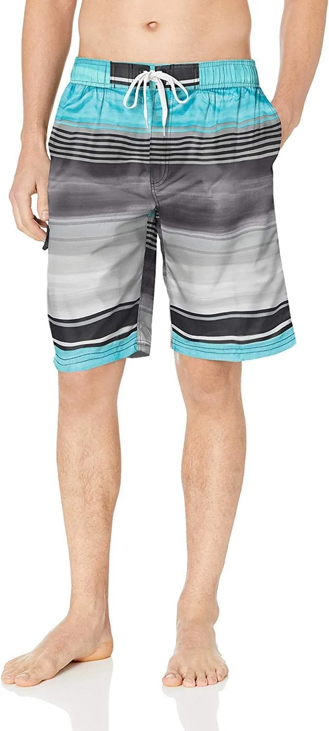Kanu Surf Flex Men's Swim Trunks Quick-Dry Bathing Suit Men, 9" Inseam (Regular & Extended Sizes)