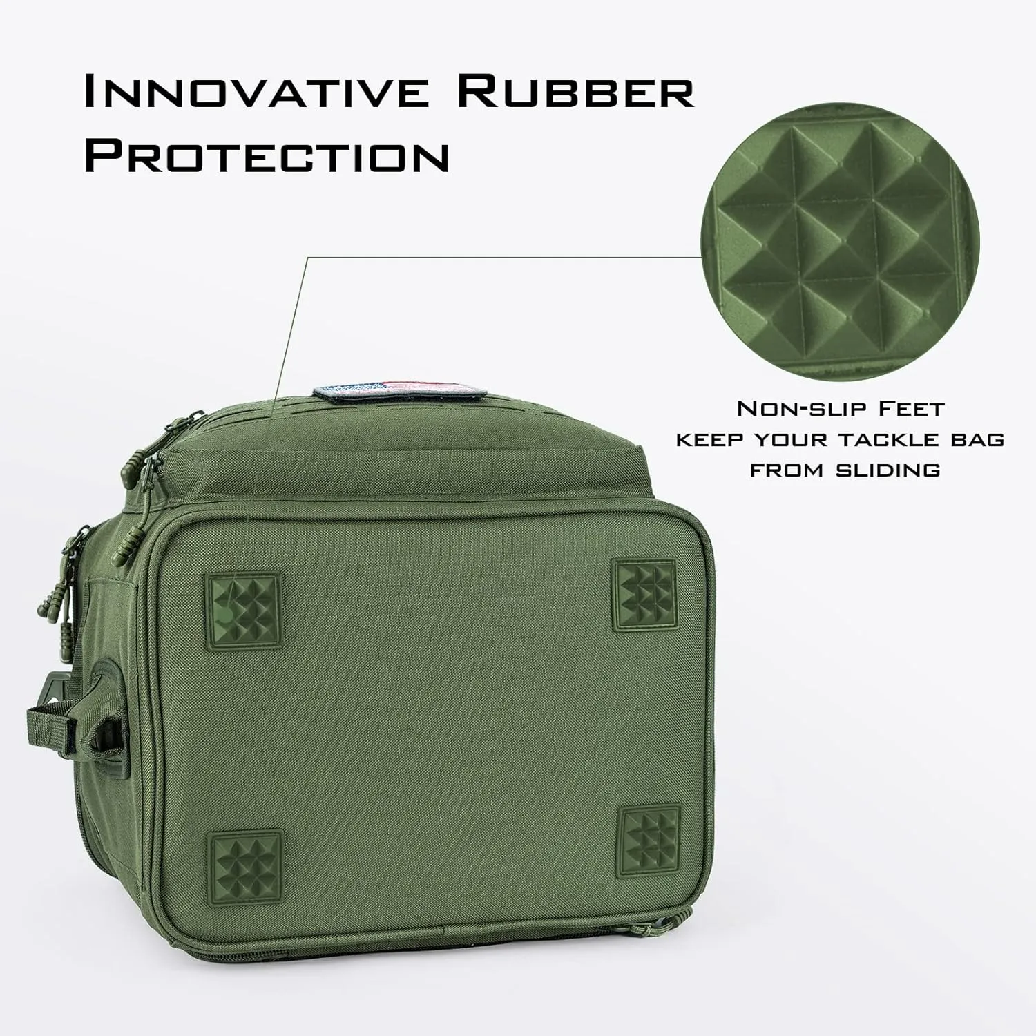 KastKing Fishing Tackle Bags - Saltwater & Freshwater Fishing Bags - Water Resistant, Padded Shoulder Strap - Gear Storage