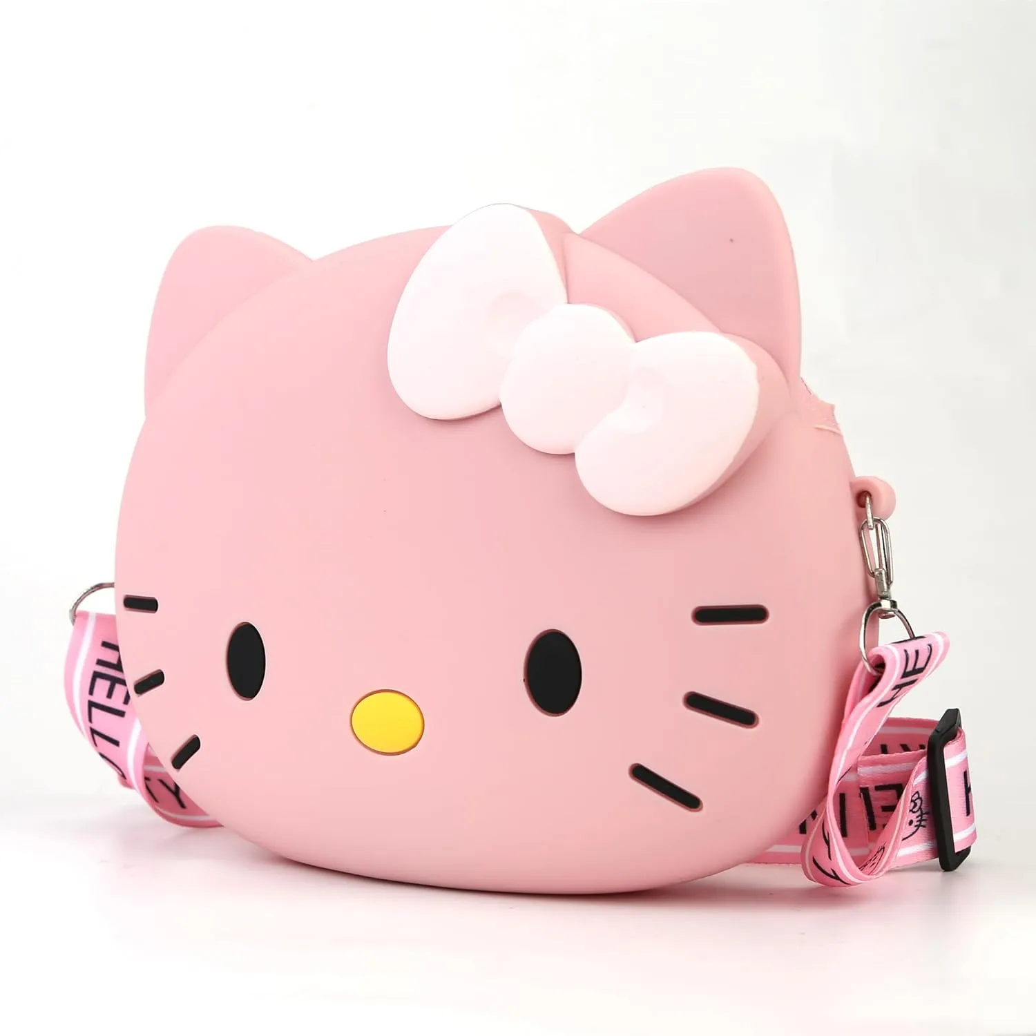 Kawaii Kitty Bag Bow Cat Cross Body Bag,PU Princess Teen Handbag accessories Adjustable Strap Travel Holiday Gifts