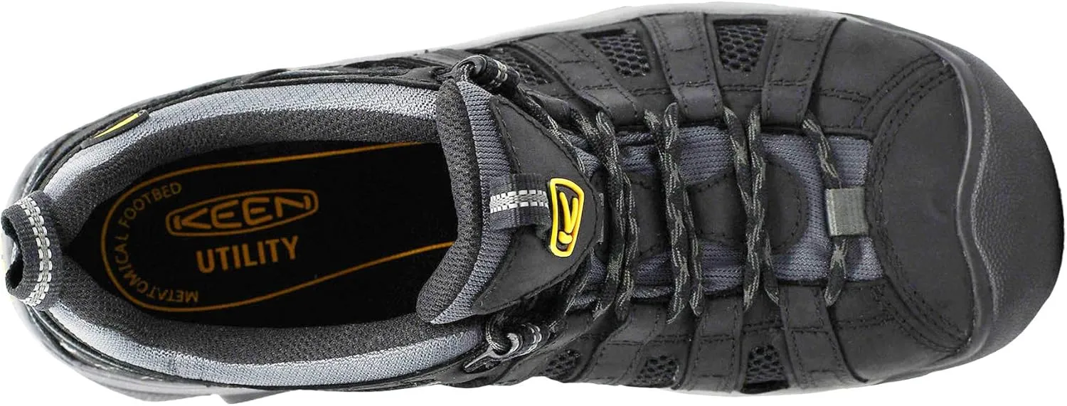 KEEN Utility Men's Flint Low Height Steel Toe Industrial Work Shoe