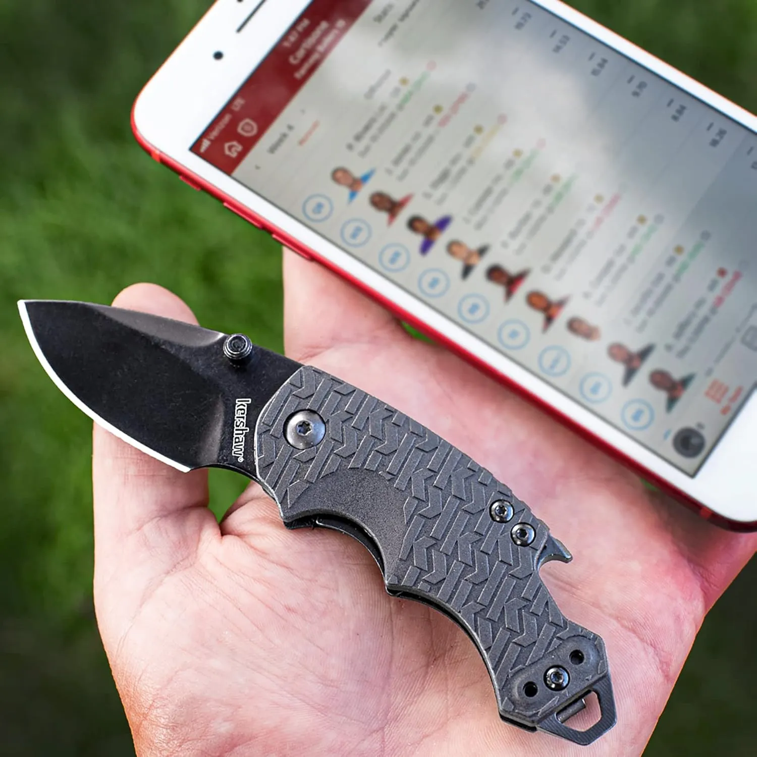 Kershaw Shuffle Folding Pocket Knife, Compact Utility and Multi-Function Every Day Carry, Multiple Styles