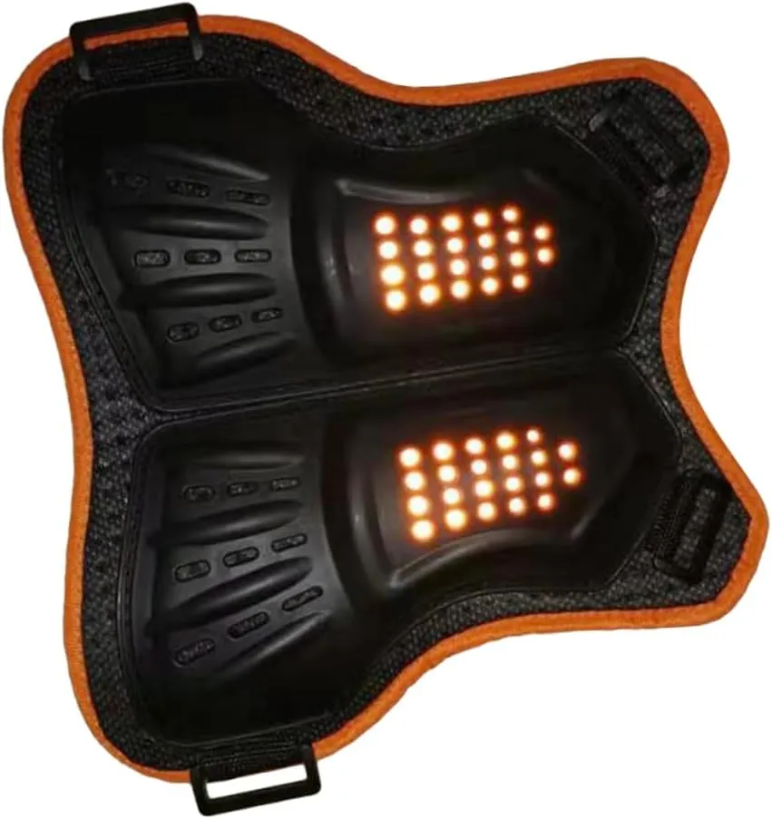 Kid's Cycling Protective Gear Vest Reflective Vest Pads for Bike Riding Durable Sports Protective Gear Adjustable Waist Straps
