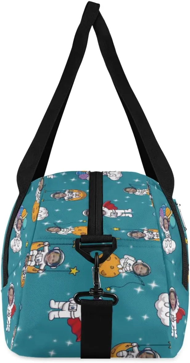 Kids Duffel Bag for Girls Boys Teen Dance Bag Overnight Small Duffel Bag Carry On Weekend Sports Gym Travel Bag, Multicolor 1