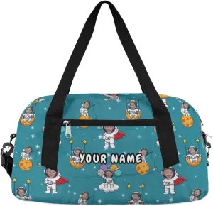 Kids Duffel Bag for Girls Boys Teen Dance Bag Overnight Small Duffel Bag Carry On Weekend Sports Gym Travel Bag, Multicolor 1