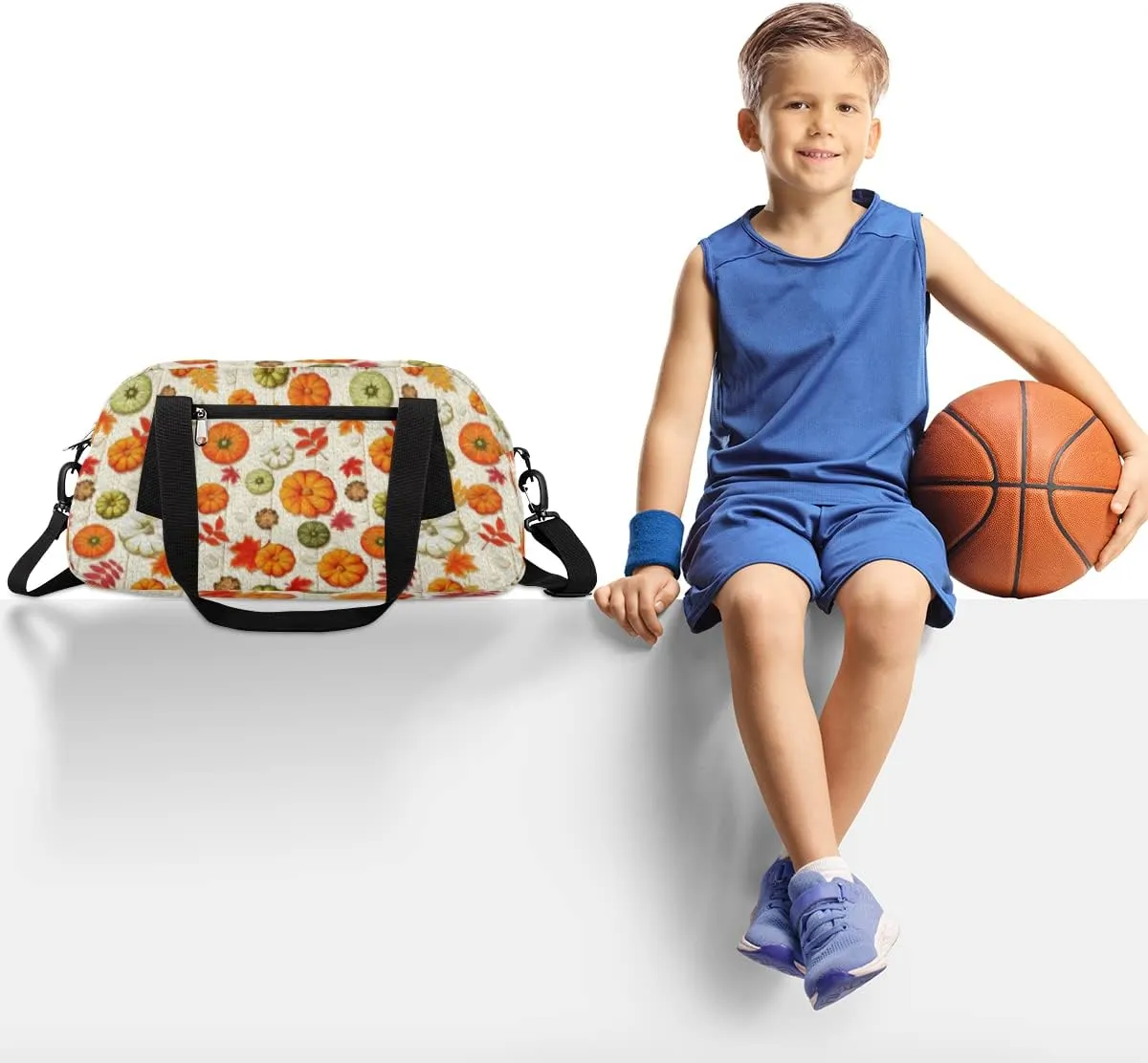 Kids Duffel Bag for Girls Boys Teen Dance Bag Overnight Small Duffel Bag Carry On Weekend Sports Gym Travel Bag, Multicolor 2